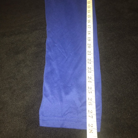 Nike NWOT Size:XLT L/S Dri-fit Polyester Columbia Blue Athletic Cut - Picture 8 of 10